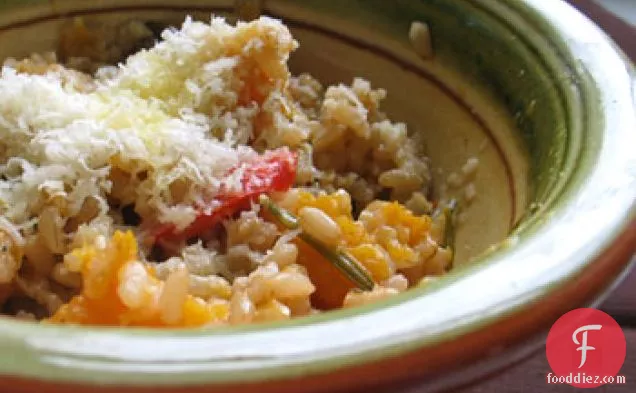 Oven-baked Butternut Squash And Rosemary Risotto