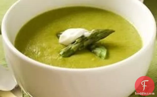 Light Cream of Asparagus Soup