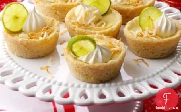 Mini Key Lime and Coconut Pies
