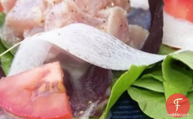 वसाबी Ahi ट्यूना Tartare