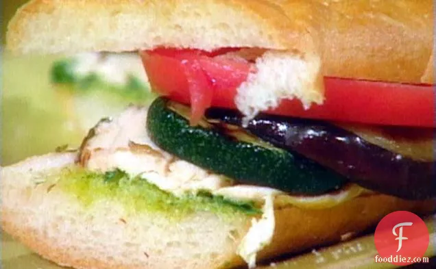 Cilantro-Infused Chicken Sandwiches
