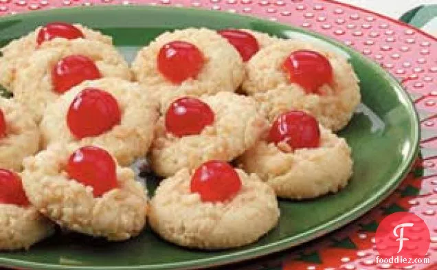 Yuletide Cherry Cookies
