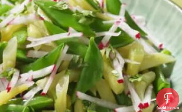 Snap Pea Salad With Radish & Lime