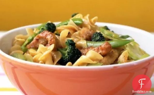 Asian-style Pork And Noodles