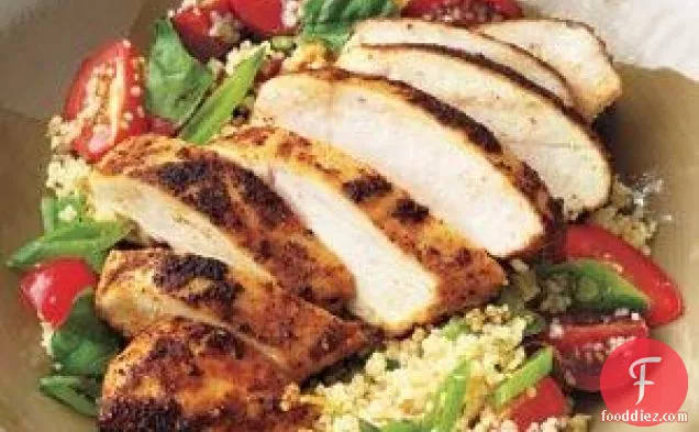 Spiced Chicken With Couscous Salad Recipe