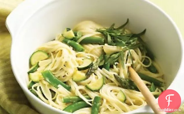 Linguine With Spring Vegetables