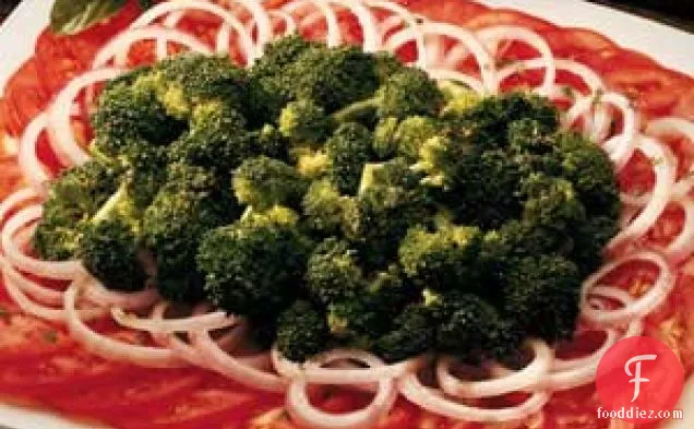 Basil Broccoli/Tomato Platter