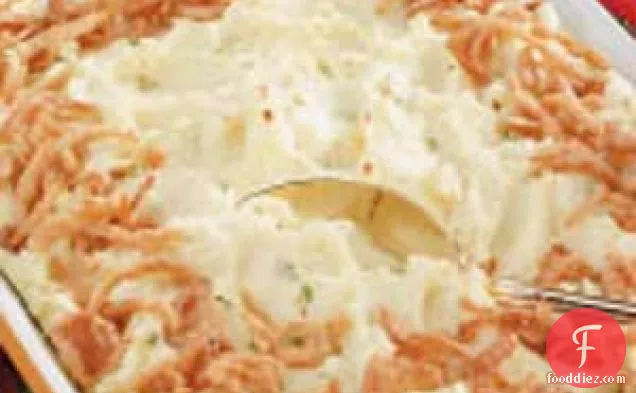 Golden Mashed Potato Bake