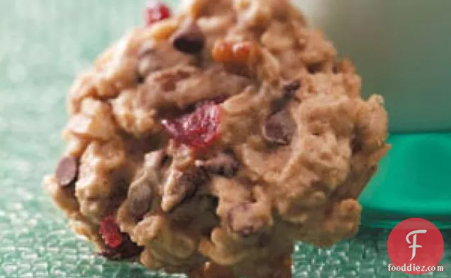 Spiced Cranberry Oatmeal Cookies