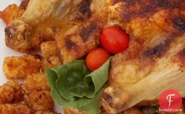 Roast Chicken with Curry Paste