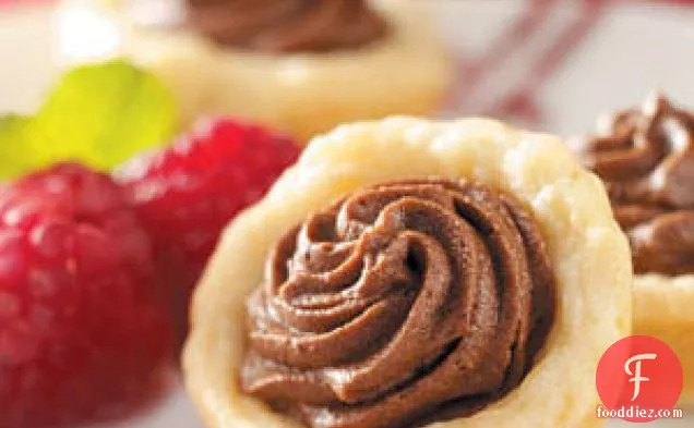 चॉकलेट Ganache Tarts