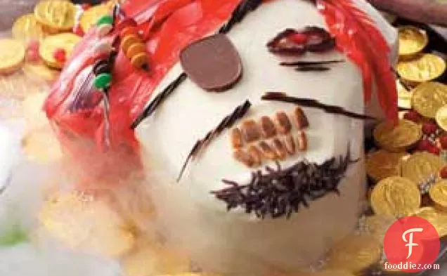 Ghostly Pirate Cake