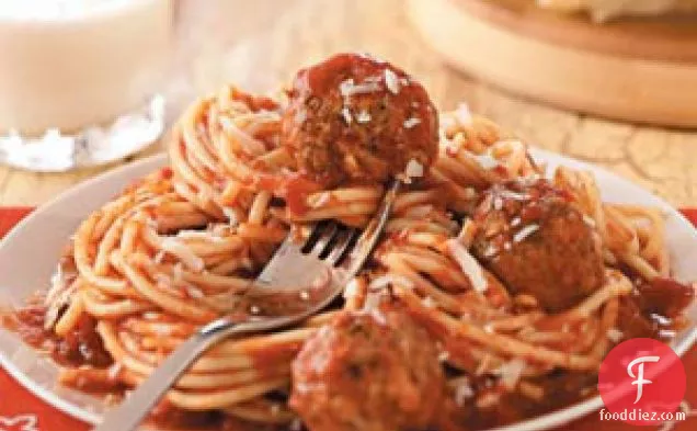 इतालवी स्पेगेटी और Meatballs