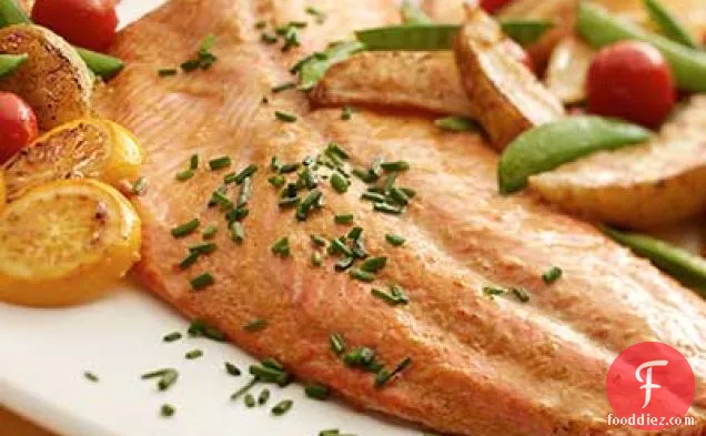 Roasted Salmon & Vegetables