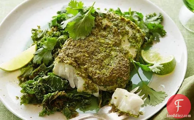 Halibut Green Curry