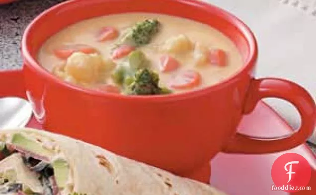 Vegetable Cheese Soup