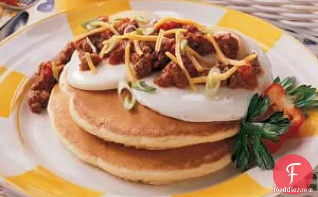 Enchilada Pancakes