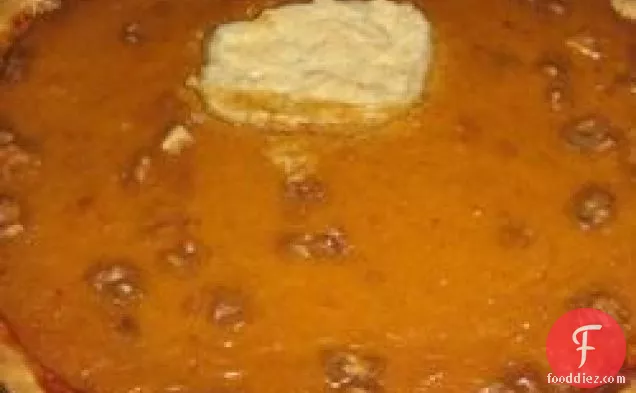 Vanilla Walnut Pumpkin Pie