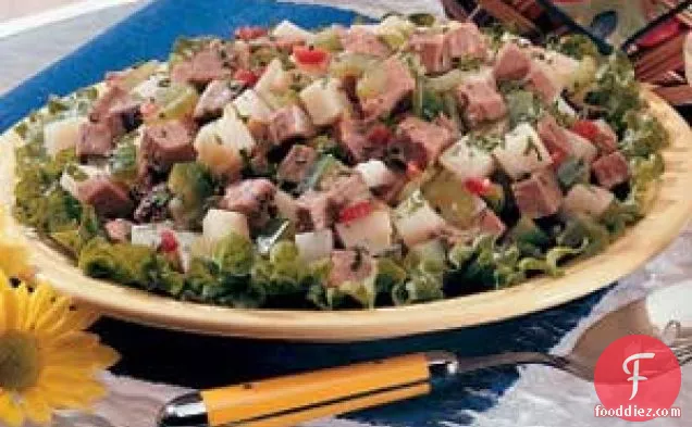 Roast Beef and Potato Salad