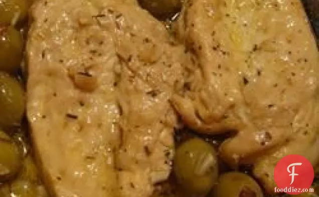 Chicken Breasts with Olives
