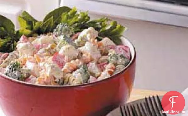 Quick Crab Pasta Salad