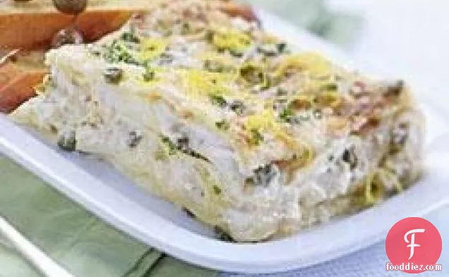 Lemon Chicken Lasagna