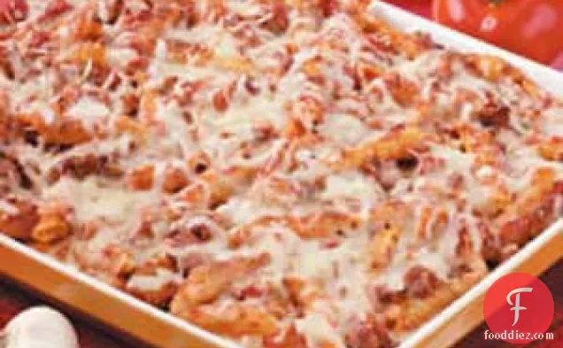 बैंगन सॉसेज पुलाव