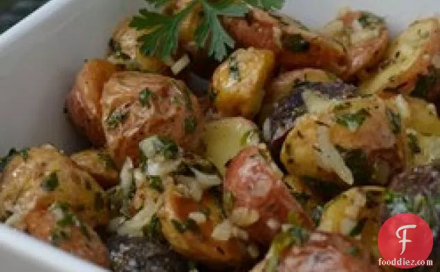Roasted New Potato Salad With Olives