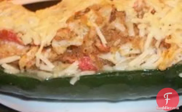Mandy's Crab Stuffed Zucchini