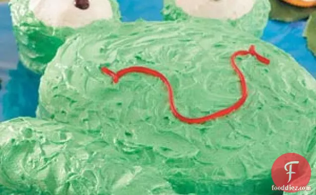 Hoppy Frog Cake