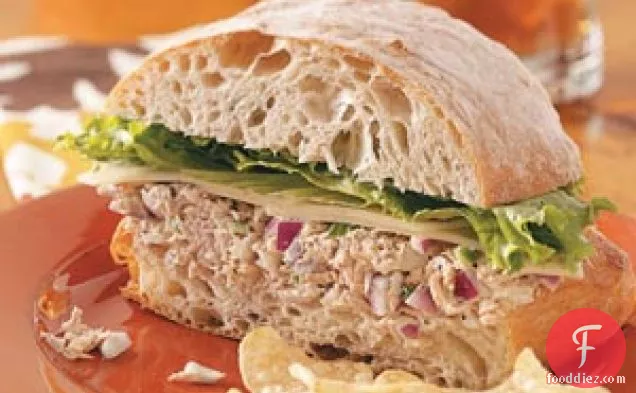 Fiesta Tuna Salad Sandwiches