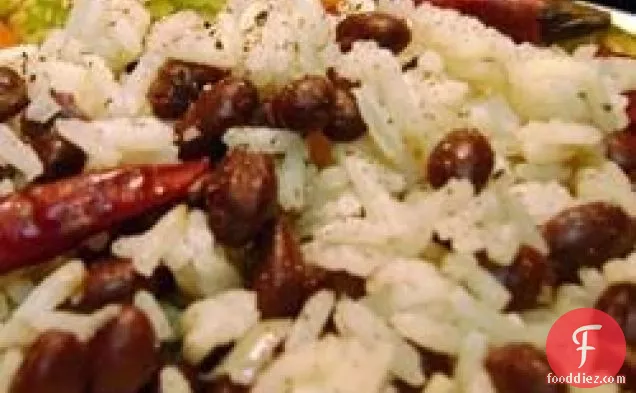 Coconut Rice with Black Beans