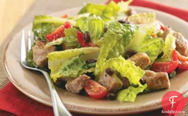 Barbecue-Pork Salad