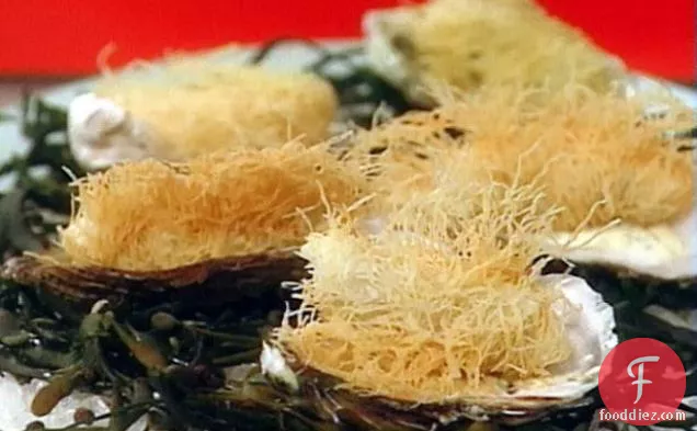 Phyllo Crisp Oysters with Remoulade