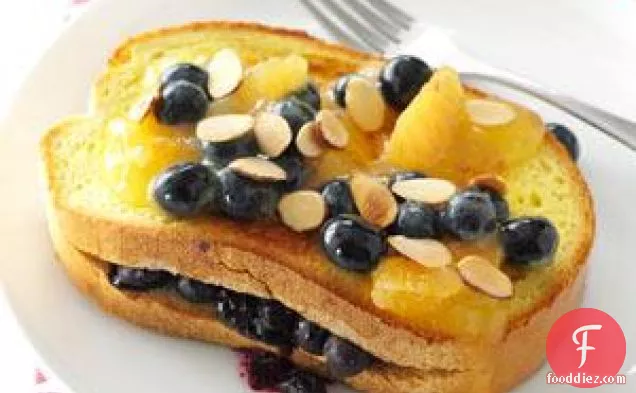 Blueberry-Stuffed French Toast