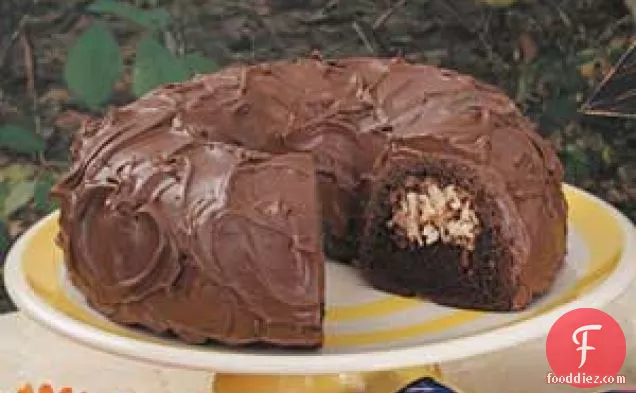 चॉकलेट नारियल बंड केक