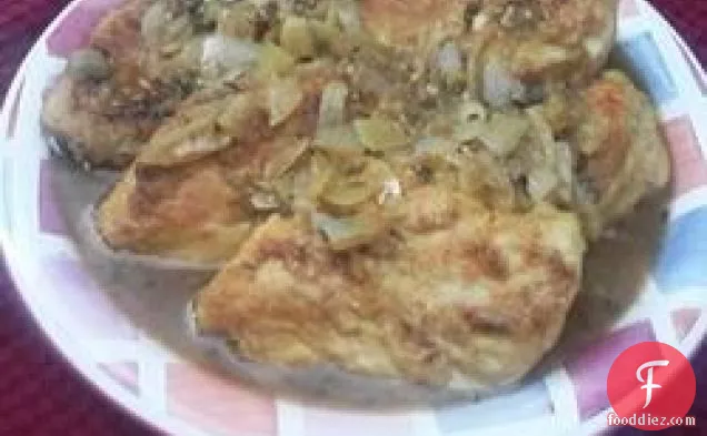 Chicken In a Tarragon Sauce