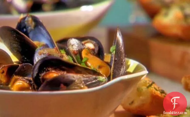 Mussels with Chorizo