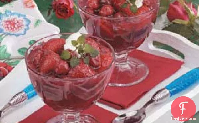 Ruby Fruit Compote