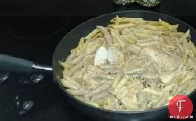 मसालेदार और मलाईदार चिकन पास्ता