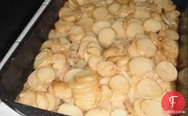 Grilled Garlic Potatoes