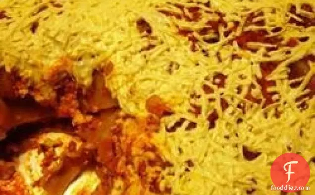 शाकाहारी टेम्पेह टोफू लसग्ना