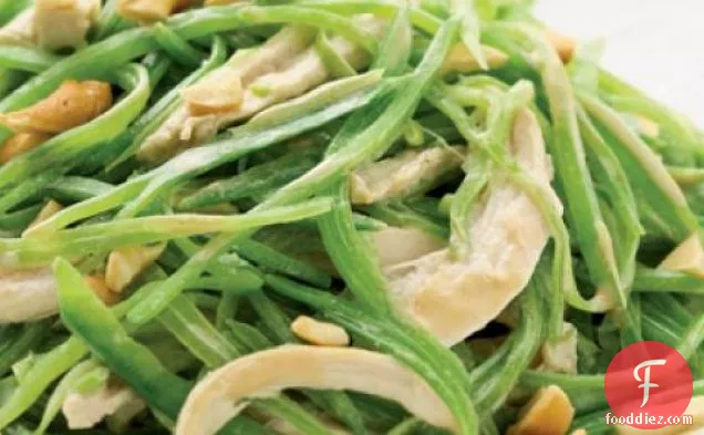 Warm Snow Pea And Chicken Salad Recipe