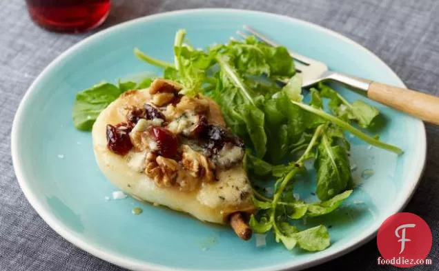 Roasted Pears with Blue Cheese