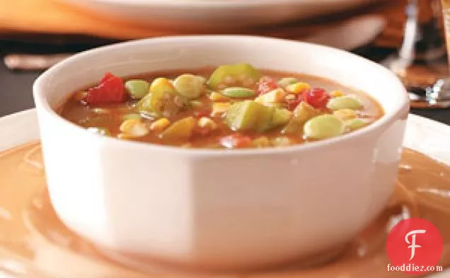 Lima Bean Okra Soup