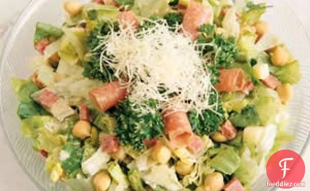 Chopped Salad with Parmesan Dressing