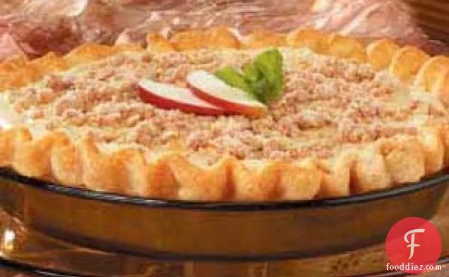 Maple-Cream Apple Pie