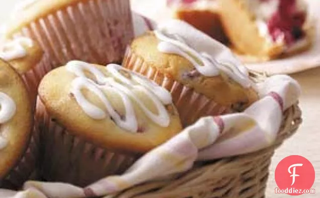 Cream Cheese Raspberry Muffins