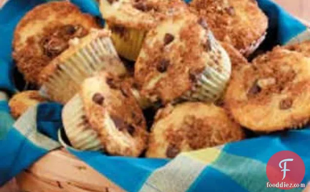 Traditional Chocolate Chip Muffins