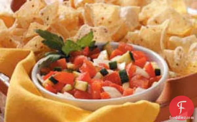 Zucchini Tomato Salsa